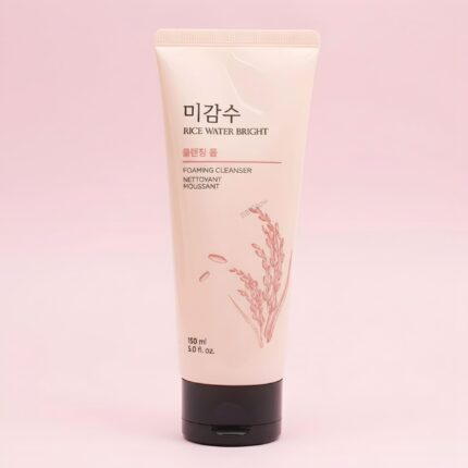 The face shop rice water bright cleansing foam - 150ml