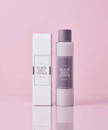 I’m From Rice Black Toner – 30ml, Brightening & Hydrating Korean Skincare