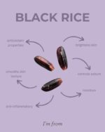 I’m From Rice Black Toner – 30ml, Brightening & Hydrating Korean Skincare - Image 4